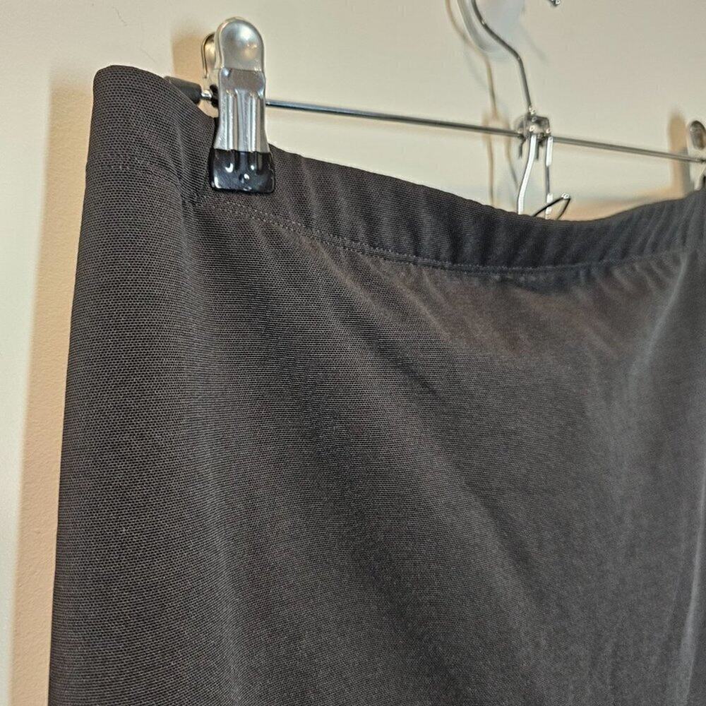 Yitty Black Sheer Mesh Me High Rise Cut Smoothing 80s Shapewear Shorts Size 2X - Picture 7 of 11